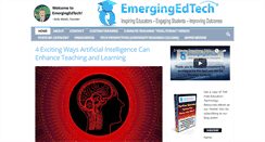 Desktop Screenshot of emergingedtech.com