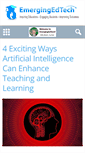 Mobile Screenshot of emergingedtech.com